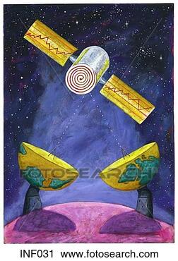 Clipart - satellite communications. 
fotosearch - search 
clipart, illustration, 
drawings and vector 
eps graphics images