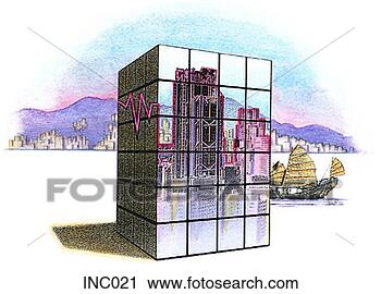 Clipart - chinese economy. 
fotosearch - search 
clipart, illustration, 
drawings and vector 
eps graphics images