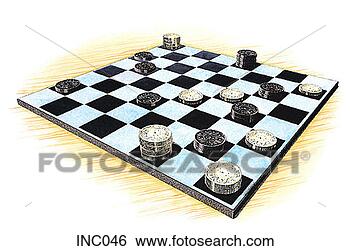 Stock Illustration - playing checkers 
with coins. fotosearch 
- search clipart, 
illustration, 
drawings and vector 
eps graphics images
