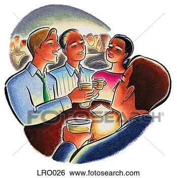 Stock Illustration - happy hour. fotosearch 
- search clipart, 
illustration, 
drawings and vector 
eps graphics images
