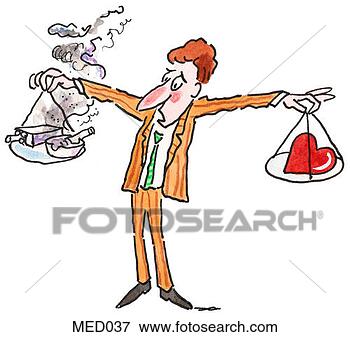 抽煙 健康 心 ~MED037 jpg