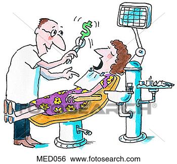 Stock Illustration - dentist extracting 
money. fotosearch 
- search clipart, 
illustration, 
drawings and vector 
eps graphics images