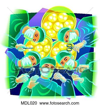 Stock Illustration - doctors in surgery. 
fotosearch - search 
clipart, illustration, 
drawings and vector 
eps graphics images