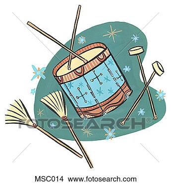 Stock Illustration - drum, drumsticks, 
mallets, & brushes. 
fotosearch - search 
clipart, illustration, 
drawings and vector 
eps graphics images