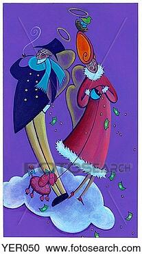 Stock Illustration - fancy couple. 
fotosearch - search 
clipart, illustration, 
drawings and vector 
eps graphics images