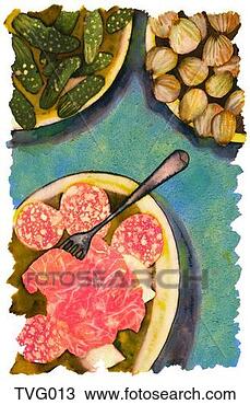 Drawing - antipasti. fotosearch 
- search clipart, 
illustration, 
drawings and vector 
eps graphics images