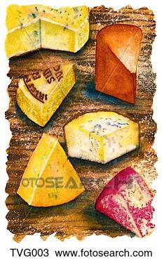 Drawing - cheese board. 
fotosearch - search 
clipart, illustration, 
drawings and vector 
eps graphics images