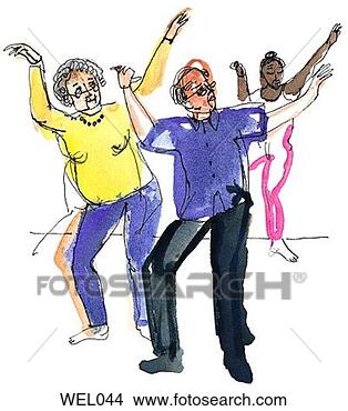 Stock Illustration - tai chi class. 
fotosearch - search 
clipart, illustration, 
drawings and vector 
eps graphics images