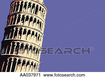 Clipart - leaning tower 
of pisa, tuscany, 
italy. fotosearch 
- search clipart, 
illustration, 
drawings and vector 
eps graphics images