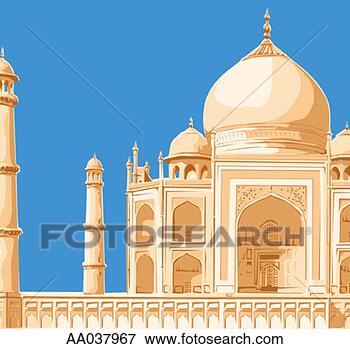 Stock Illustration - taj mahal. fotosearch 
- search clipart, 
illustration, 
drawings and vector 
eps graphics images