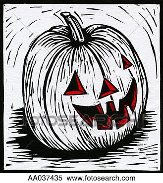 Stock Illustration - jack o` lantern. 
fotosearch - search 
clipart, illustration, 
drawings and vector 
eps graphics images