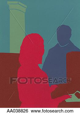 Stock Illustration - bank transaction. 
fotosearch - search 
clipart, illustration, 
drawings and vector 
eps graphics images