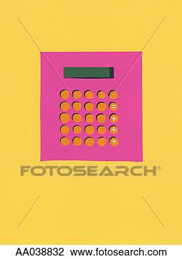 Clip Art - calculator. fotosearch 
- search clipart, 
illustration, 
drawings and vector 
eps graphics images