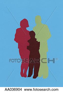 Stock Illustration - parents and child. 
fotosearch - search 
clipart, illustration, 
drawings and vector 
eps graphics images