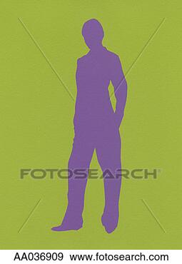 Stock Illustration - purple body. fotosearch 
- search clipart, 
illustration, 
drawings and vector 
eps graphics images