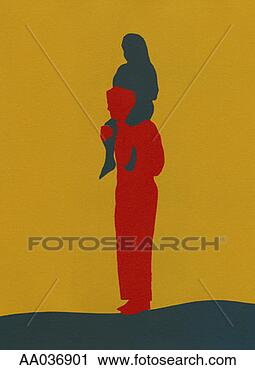 Clipart - sitting on father`s 
shoulders. fotosearch 
- search clipart, 
illustration, 
drawings and vector 
eps graphics images
