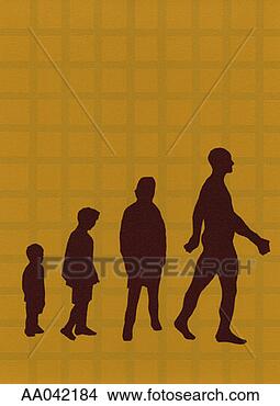 Stock Illustration - growing to adulthood. 
fotosearch - search 
clipart, illustration, 
drawings and vector 
eps graphics images