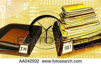 Clip Art - completed paperwork. 
fotosearch - search 
clipart, illustration, 
drawings and vector 
eps graphics images