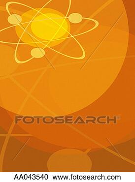 Stock Illustration - atom abstraction. 
fotosearch - search 
clipart, illustration, 
drawings and vector 
eps graphics images
