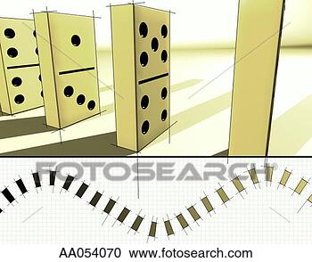 Stock Illustration - dominoes. fotosearch 
- search clipart, 
illustration, 
drawings and vector 
eps graphics images