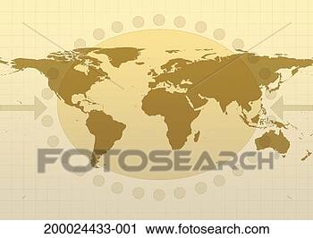 Clipart - world map. fotosearch 
- search clipart, 
illustration, 
drawings and vector 
eps graphics images