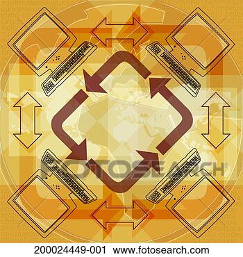 Clipart - global computer 
network. fotosearch 
- search clipart, 
illustration, 
drawings and vector 
eps graphics images