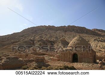 Stock Photo - uyghur's tomb, 
tuyugou village, 
shanshan, turpan, 
xinjiang. fotosearch 
- search stock 
photos, pictures, 
images, and photo 
clipart