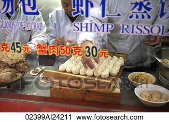 Stock Photography - dumpling making, 
shanghai, china. 
fotosearch - search 
stock photos, 
pictures, images, 
and photo clipart