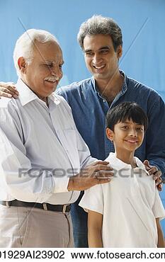 Stock Photo - grandfather,  
father & son, 
 grandfather with 
hands on grandson's. 
fotosearch - search 
stock photos, 
pictures, images, 
and photo clipart