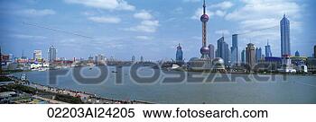 Stock Image - shanghai skyline, 
china. fotosearch 
- search stock 
photos, pictures, 
images, and photo 
clipart