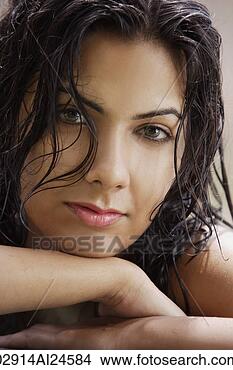 Stock Photo - young indian woman. 
fotosearch - search 
stock photos, 
pictures, images, 
and photo clipart