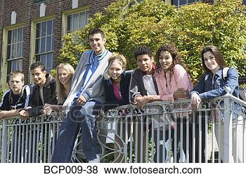 Stock Photo - portrait of high 
school kids. fotosearch 
- search stock 
photos, pictures, 
images, and photo 
clipart