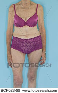 Stock Image - a senior woman 
modeling lingerie. 
fotosearch - search 
stock photos, 
pictures, images, 
and photo clipart