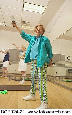 Stock Photography - an exercise class 
for senior women. 
fotosearch - search 
stock photos, 
pictures, images, 
and photo clipart