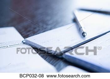 Stock Photo - close-up of checkbook 
and pen. fotosearch 
- search stock 
photos, pictures, 
images, and photo 
clipart