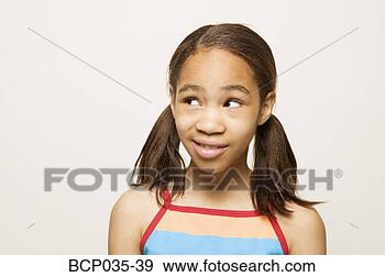 Stock Photograph - girl rolling eyes. 
fotosearch - search 
stock photos, 
pictures, images, 
and photo clipart