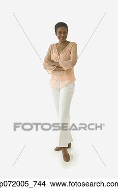 Stock Photo - full view portrait 
of woman. fotosearch 
- search stock 
photos, pictures, 
images, and photo 
clipart