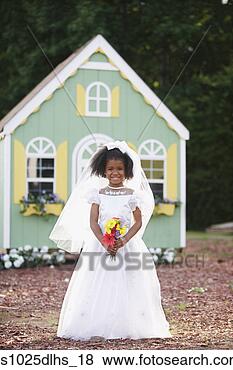 Banco de Imagem - menina,  vestido, 
 cima,  noiva. 
fotosearch - busca 
de fotos, imagens 
e clipart