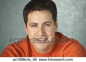Stock Photo - close up of hispanic 
man smiling, richmond, 
virginia, united 
states. fotosearch 
- search stock 
photos, pictures, 
images, and photo 
clipart