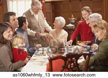 Stock Photo - large family at 
the dinner table, 
richmond, virginia, 
united states. 
fotosearch - search 
stock photos, 
pictures, images, 
and photo clipart