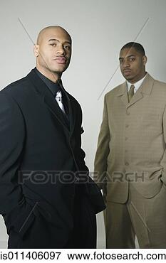 Picture - studio shot of 
two african american 
businessmen. fotosearch 
- search stock 
photos, pictures, 
images, and photo 
clipart
