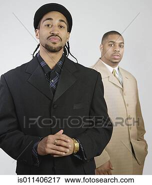 Picture - studio shot of 
two african american 
businessmen. fotosearch 
- search stock 
photos, pictures, 
images, and photo 
clipart