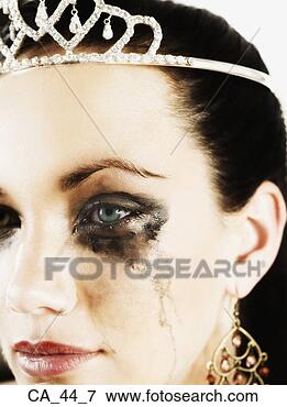 Picture - woman wearing 
tiara and crying. 
fotosearch - search 
stock photos, 
pictures, images, 
and photo clipart