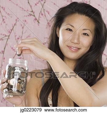 young asian woman