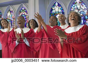 Stock Photography - african men and 
women in church 
choir singing. 
fotosearch - search 
stock photos, 
pictures, images, 
and photo clipart