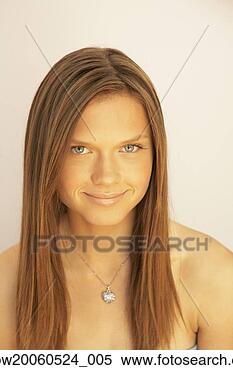 Stock Image - portrait of woman 
with long hair. 
fotosearch - search 
stock photos, 
pictures, images, 
and photo clipart