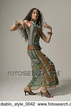 Stock Photo - studio shot of 
asian woman dancing. 
fotosearch - search 
stock photos, 
pictures, images, 
and photo clipart