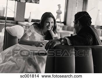 Stock Photo - bride and groom 
eating at diner. 
fotosearch - search 
stock photos, 
pictures, images, 
and photo clipart