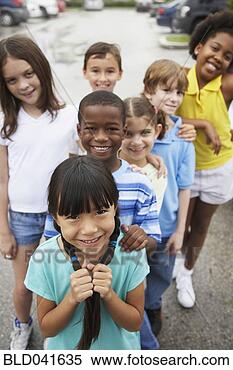 Stock Image - group of multi-ethnic 
children. fotosearch 
- search stock 
photos, pictures, 
images, and photo 
clipart