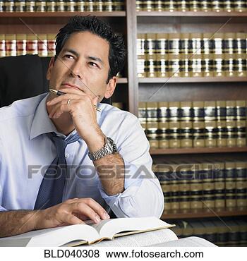 Stock Photo - mixed race male 
lawyer thinking. 
fotosearch - search 
stock photos, 
pictures, images, 
and photo clipart
